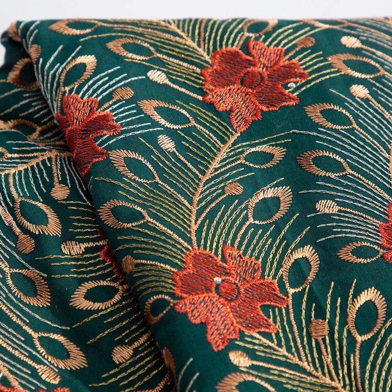 2024 African Cotton Lace Fabric High Quality Nigerian Stones Cotton Lace Fabric Swiss Voile Lace For Women Wedding Dress TY3806