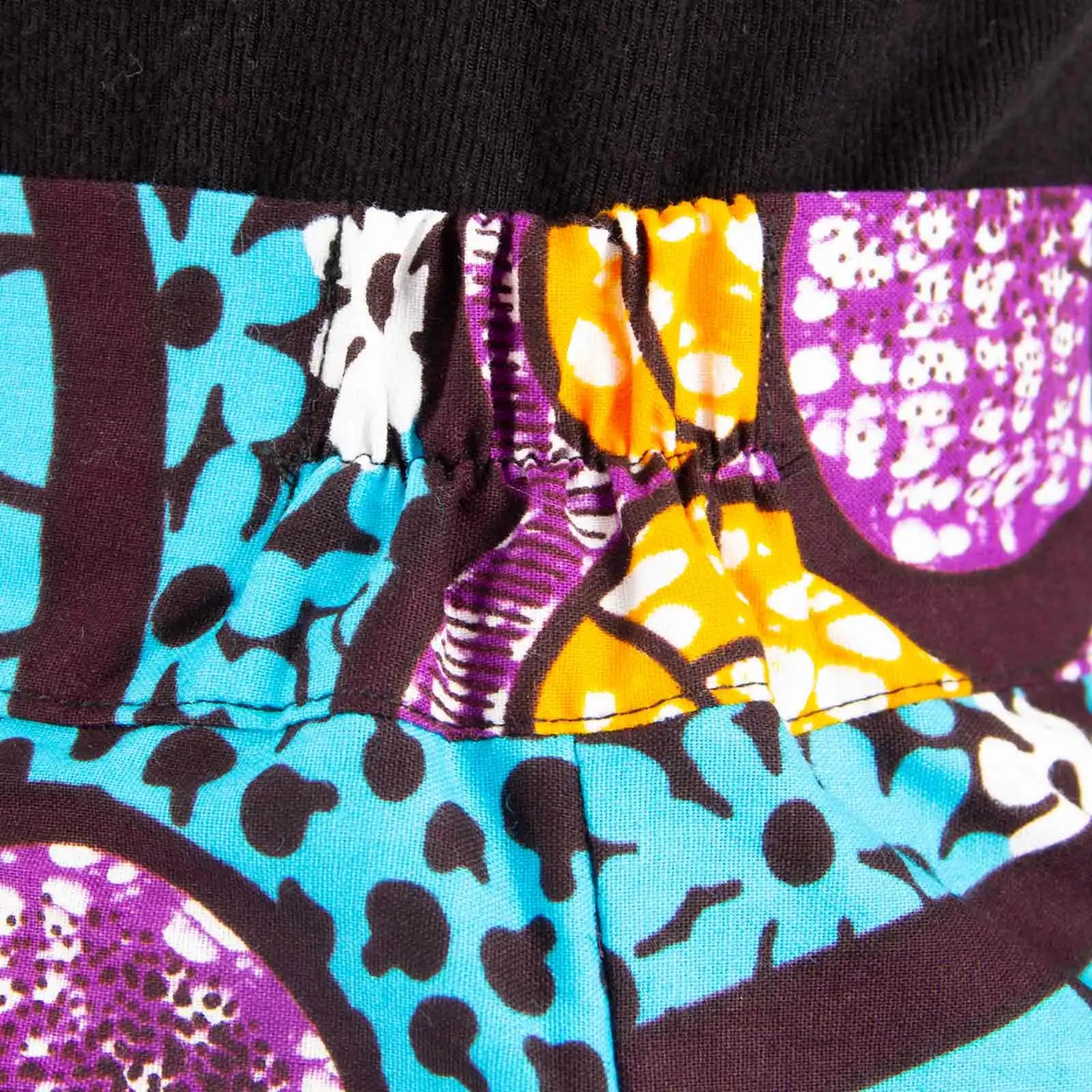 2025 Summer Women Beach Shorts Private Custom Casual Short Pants 100% Cotton Batik Print Pattern African Shorts A722108