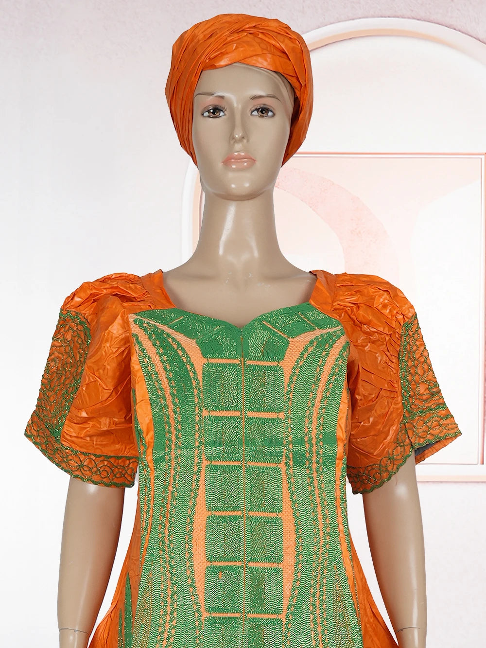 H&D African Clothes For Women Tradition Dress Embroidery Bazin Wedding Party Dress Ankara Robes Trads Wears African Clothes 2024