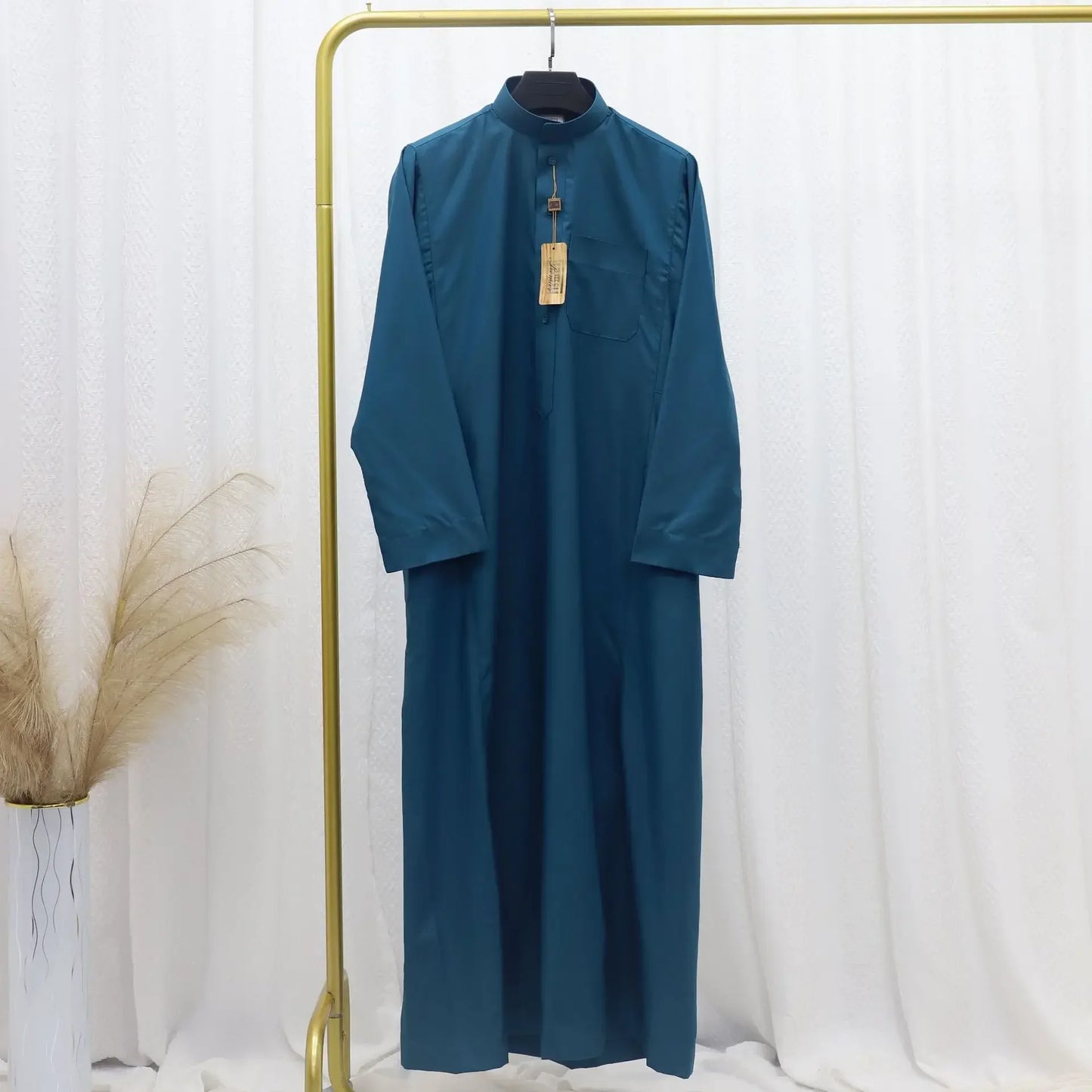 Muslim Eid Men Long Robe Kimono Dishdasha Modest Islamic Dubai Saudi Abayas Prayer Abaya Kaftan Ramadan Morocco Jubba Thobe