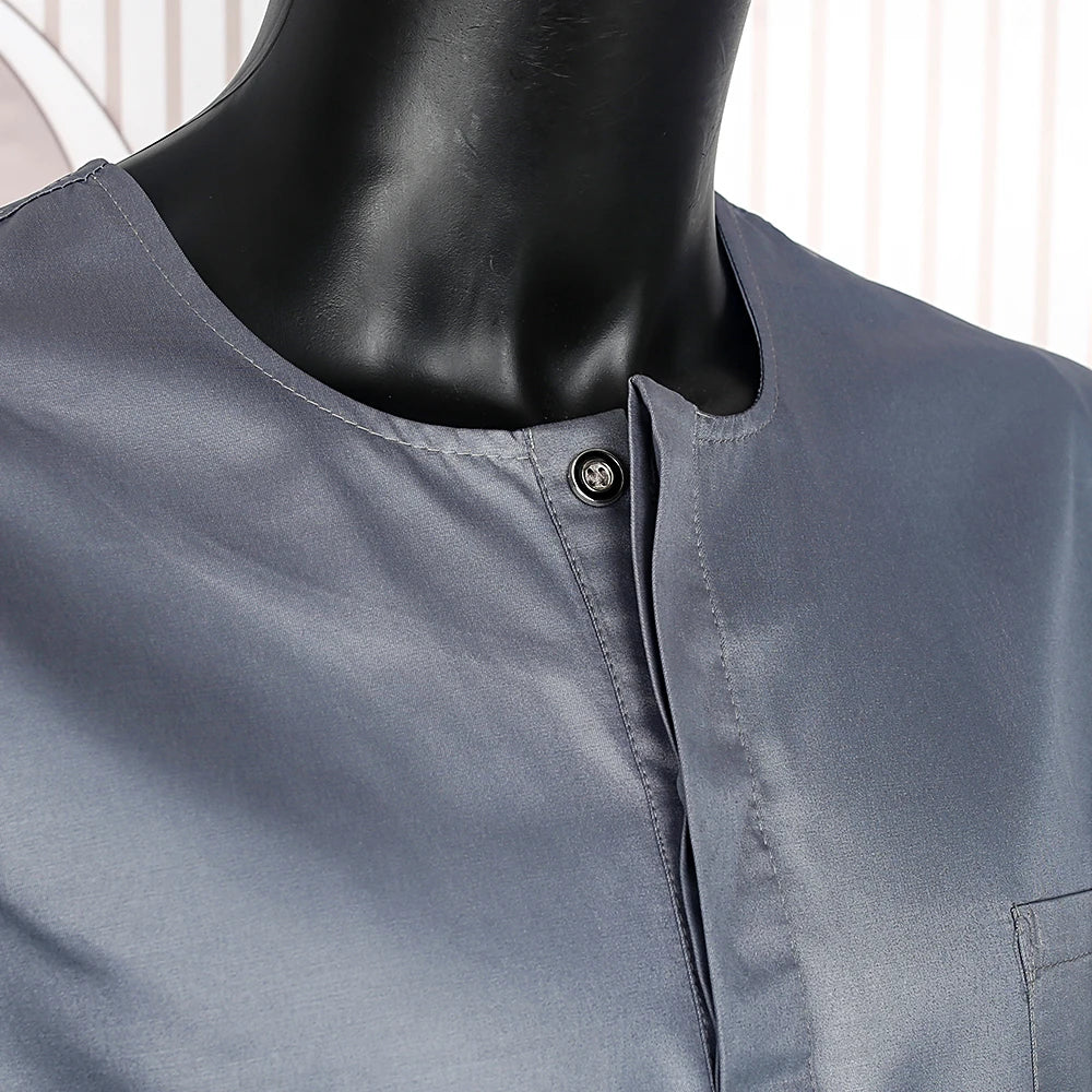 H&D South African Traditional Wear Formal Attire Bazin Riche Dashiki Gray Shirt Pants Robe Suit Agbada Men's wedding party 2024