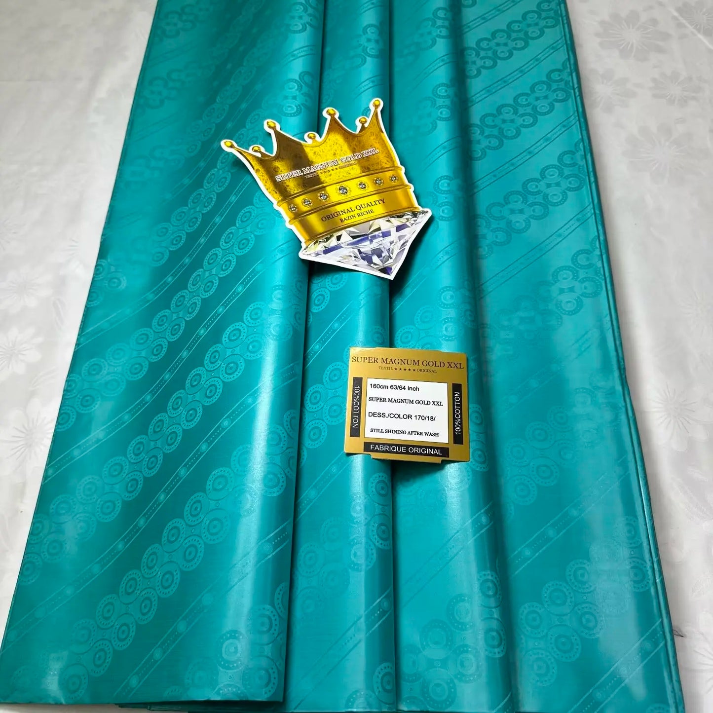 5 Meters Perfumed African Bazin Brocade Fabrics for Dress 100% Cotton Team Bazin Riche Brode Jacquard Material for Clothes 16A91